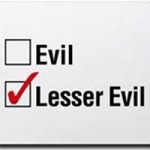 Voting For The Lesser Evil